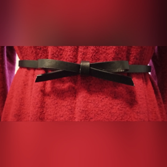 Red Sweater Dress Size M - Picture 4 of 7